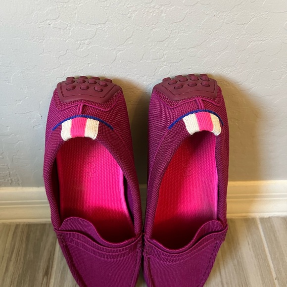 Rothy’s driver loafers Hot Pink size 12/13 with matching pink insoles! - Picture 3 of 9